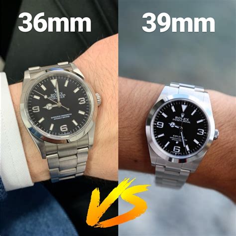 explorer rolex 2007 39mm|rolex explorer 39mm vs 36mm.